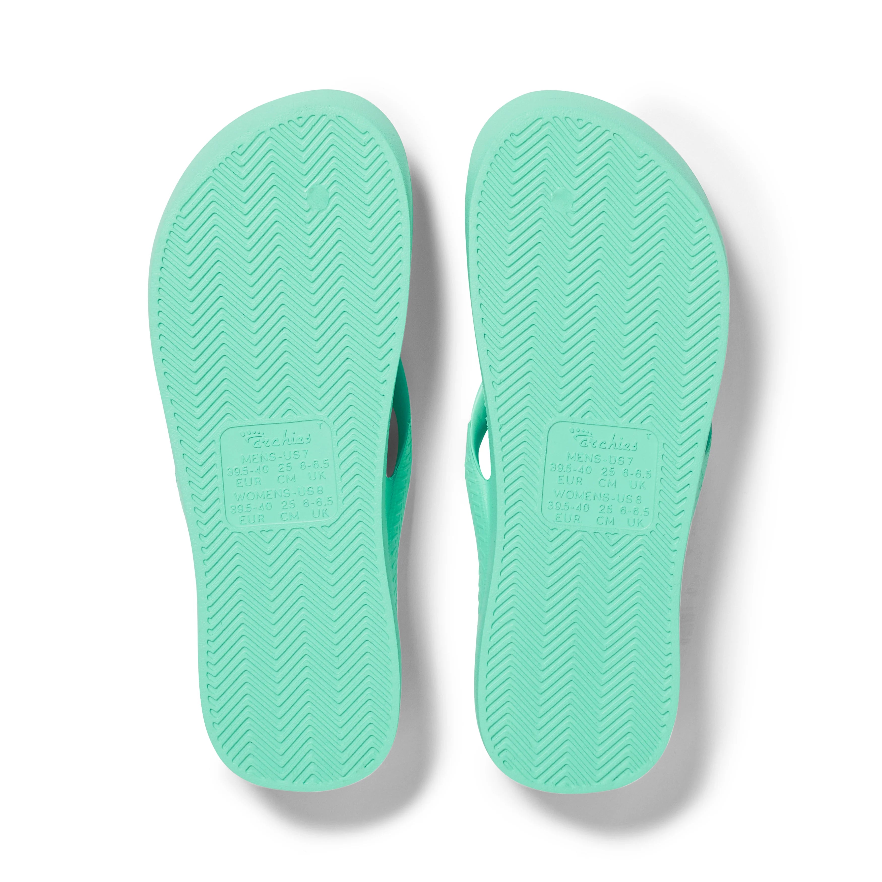 Arch Support Flip Flops - Classic - Mint