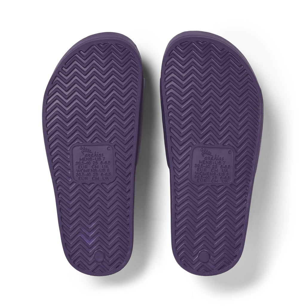 Arch Support Slides - Classic - Acai Purple