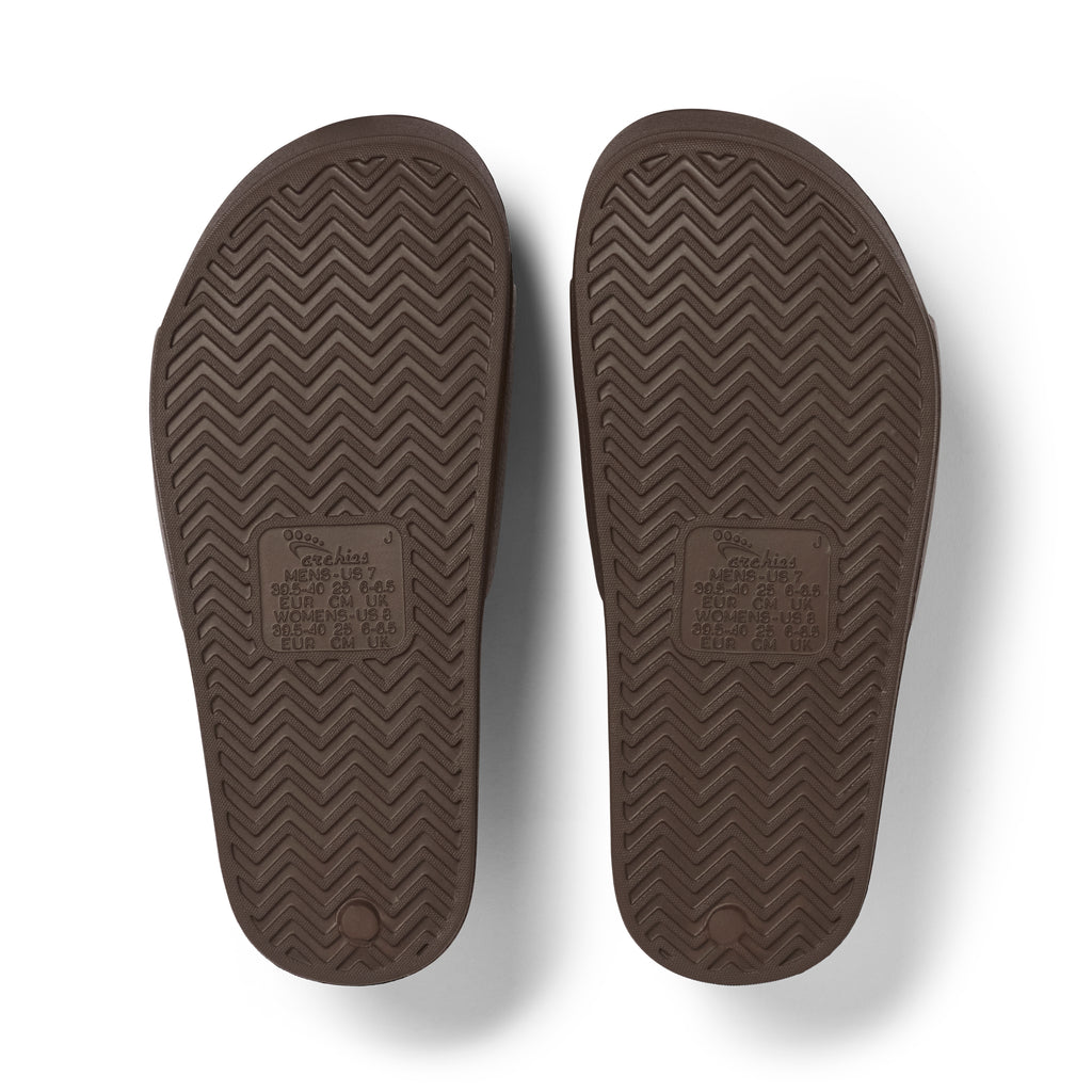Arch Support Slides - Classic - Brown
