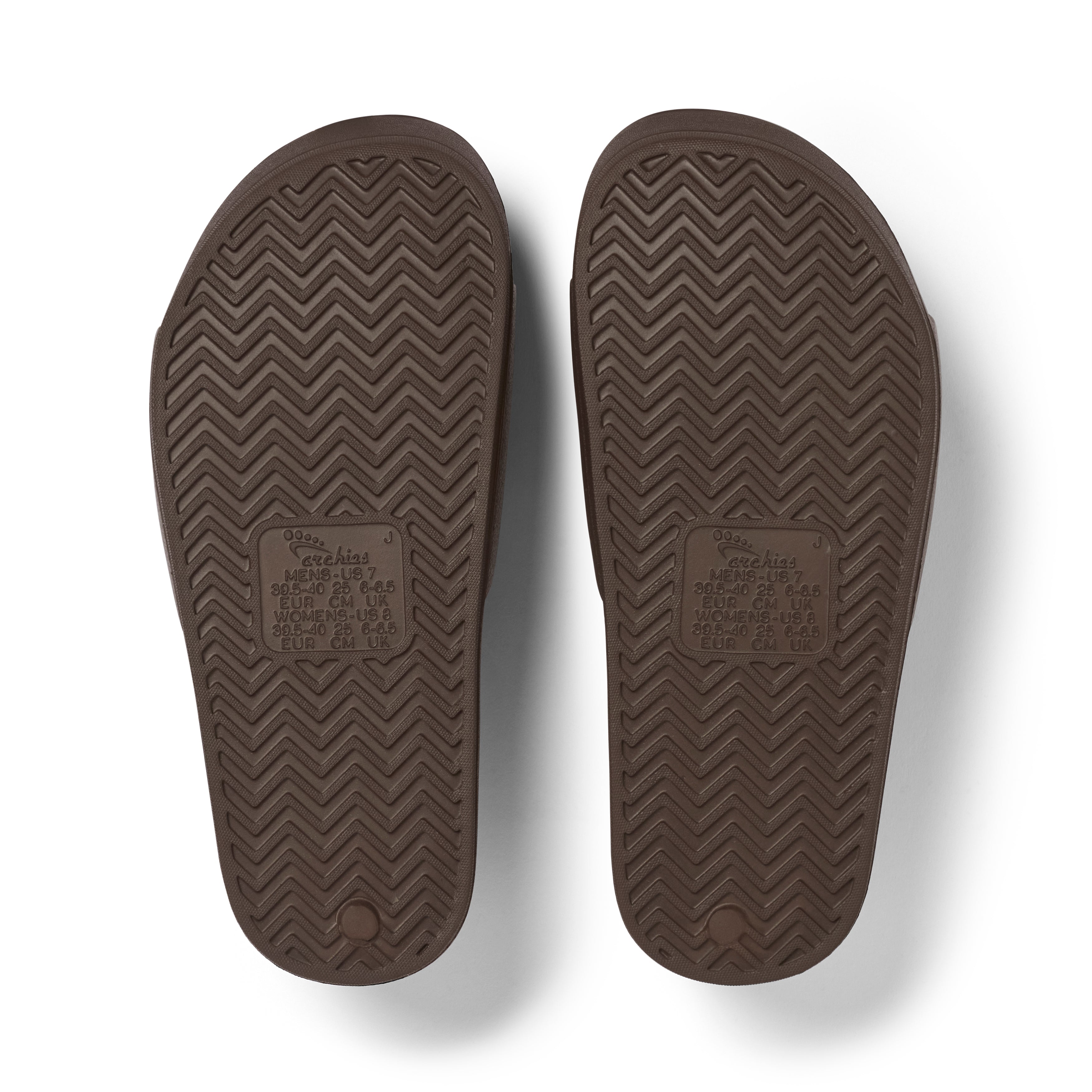 Arch Support Slides - Classic - Brown
