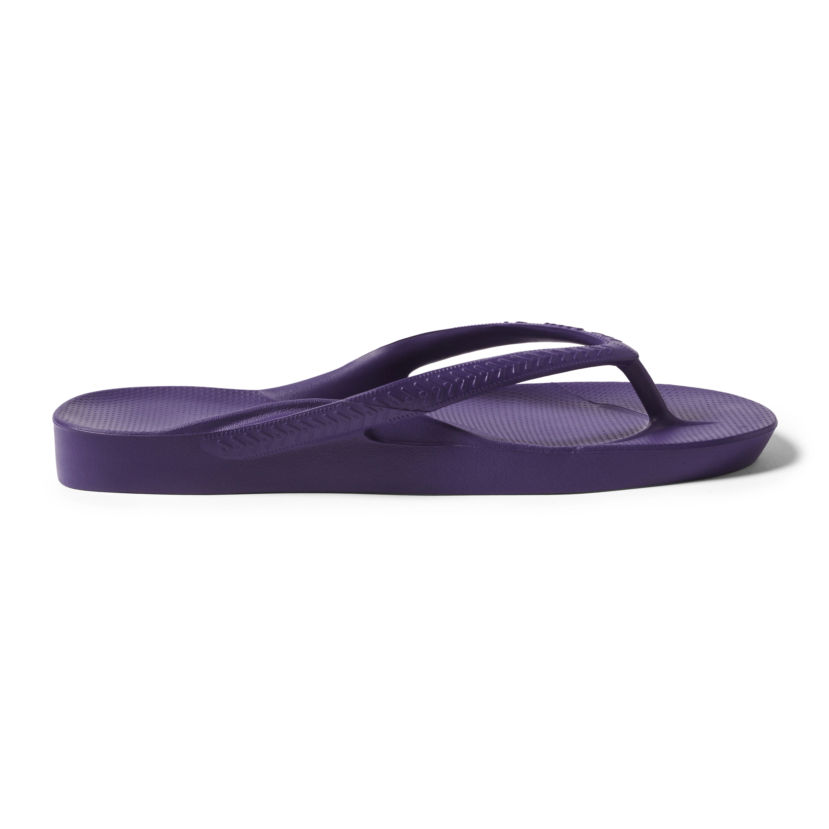 Arch Support Flip Flops - Classic - Acai Purple
