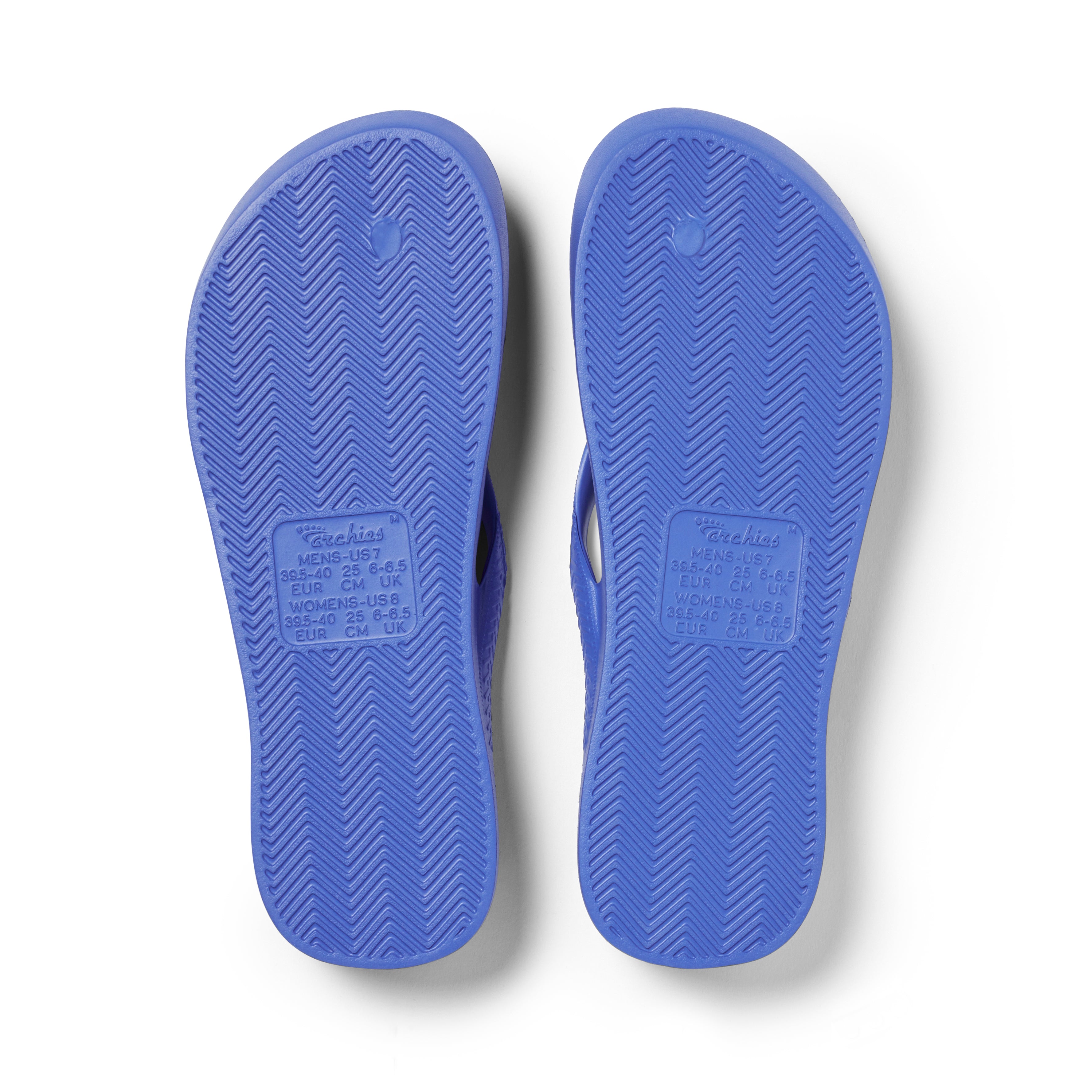 Arch Support Flip Flops - Classic - Royal Blue