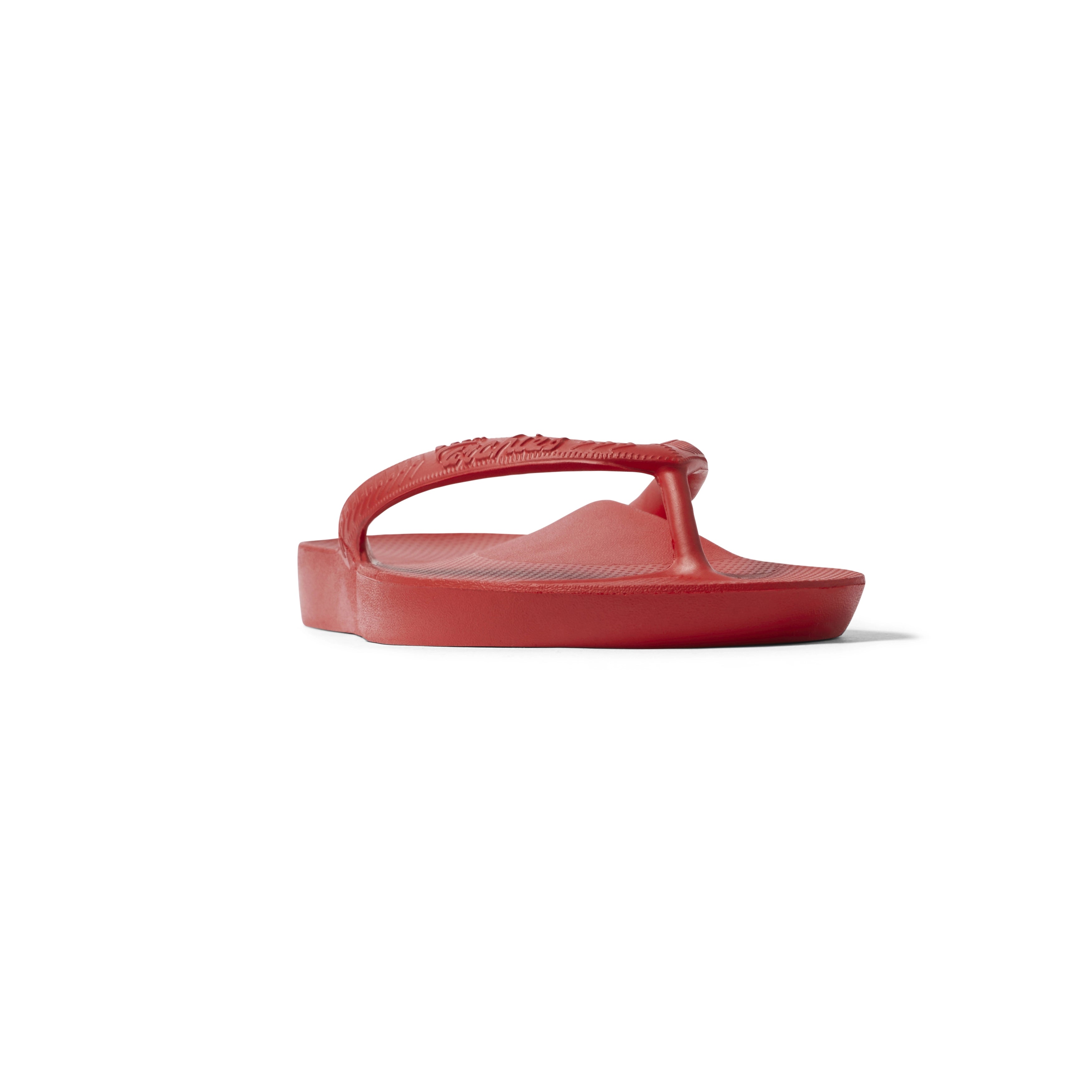 Arch Support Flip Flops - Classic - Chili Red
