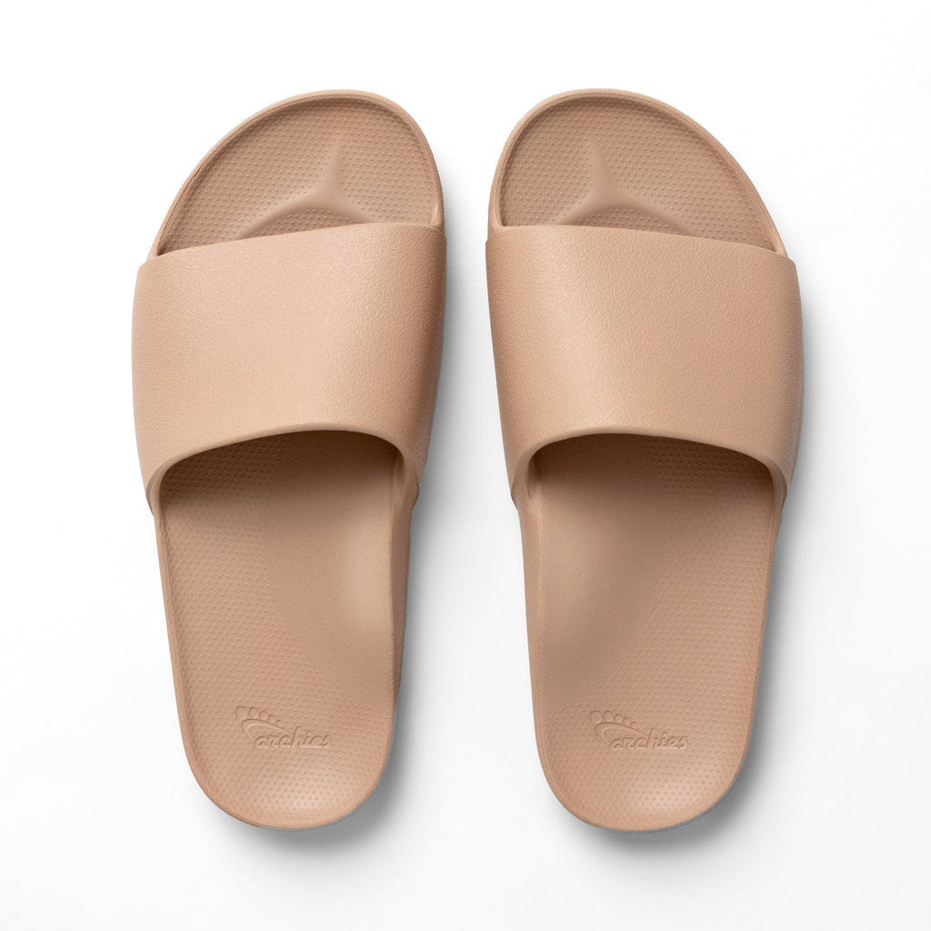 Arch Support Slides - Classic - Tan